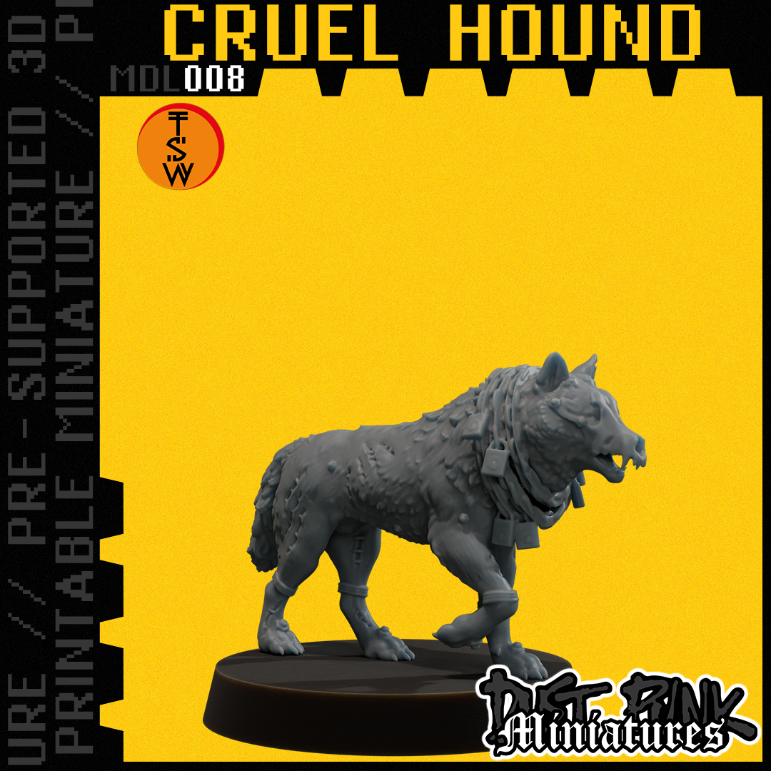 MDL008 CRUEL HOUND [PRE-SUPPORTED]